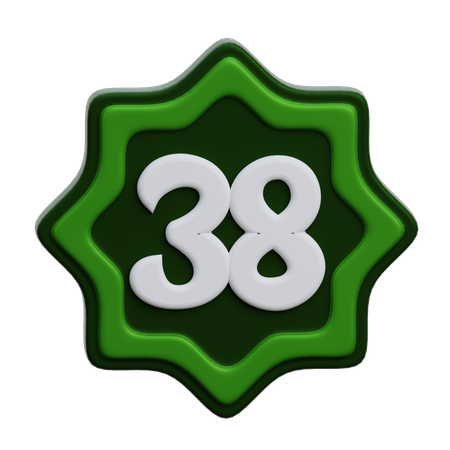 Arabic Number  3D Icon