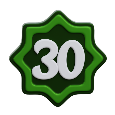 Arabic Number  3D Icon