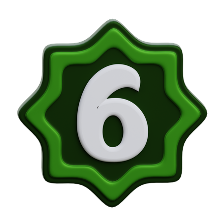 Arabic Number  3D Icon