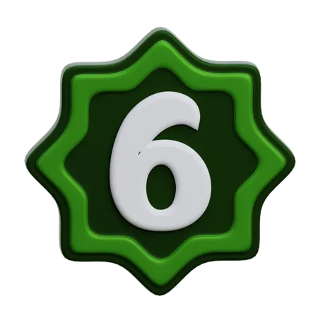 Arabic Number  3D Icon