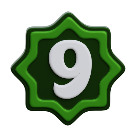 Arabic Number  3D Icon