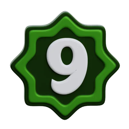 Arabic Number  3D Icon