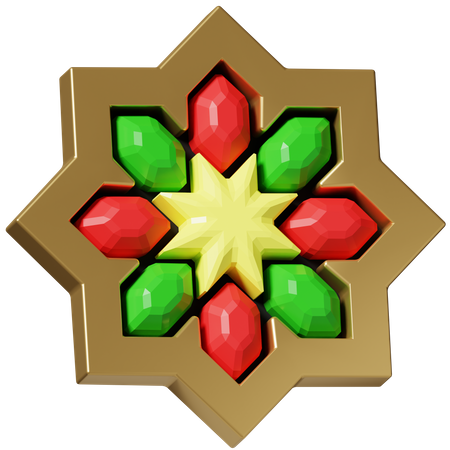 Arabic Pattern  3D Icon