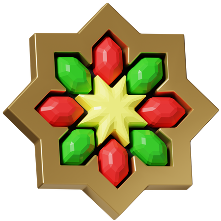 Arabic Pattern  3D Icon