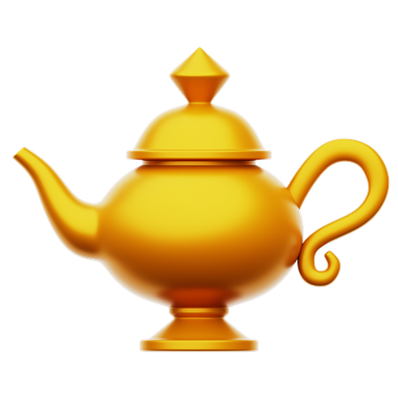 Arabic Teapot  3D Icon