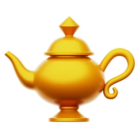 Arabic Teapot  3D Icon