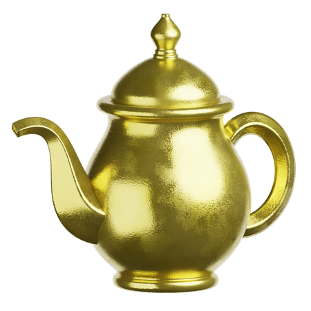 Arabic Teapot  3D Icon