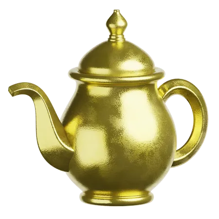 Arabic Teapot  3D Icon