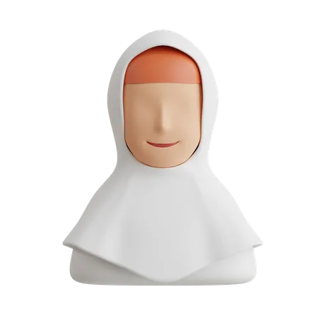 Arabic Woman  3D Icon