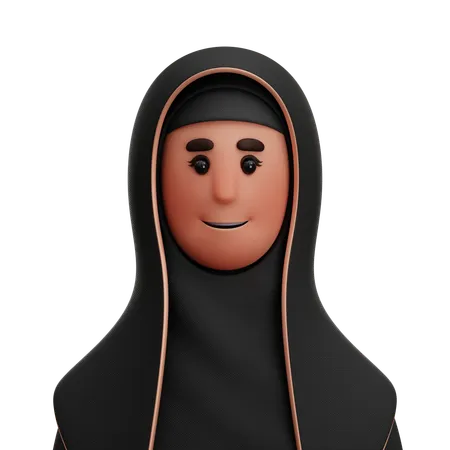 Arabische Frau  3D Icon