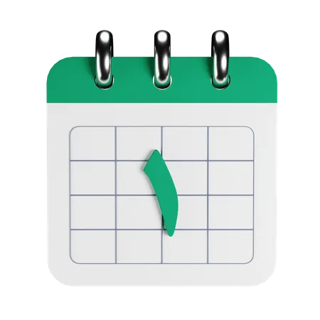 Arabischer Kalender  3D Icon