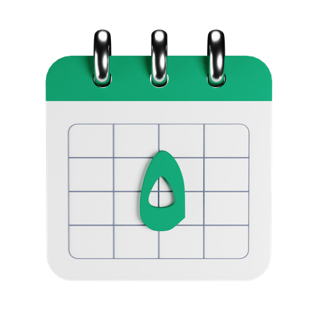 Arabischer Kalender  3D Icon