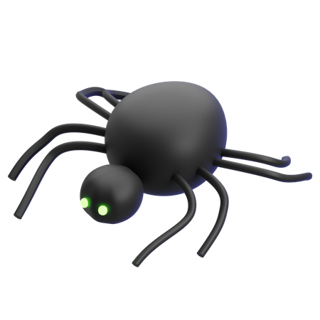 Araña  3D Icon