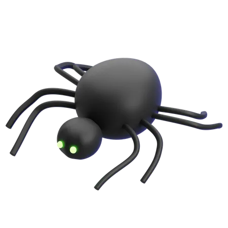 Araña  3D Icon