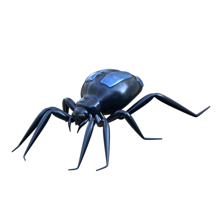 Araña  3D Icon