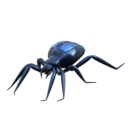 Araña  3D Icon