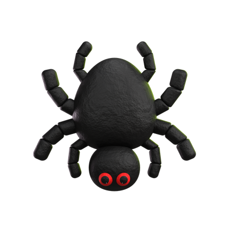 Araña  3D Icon