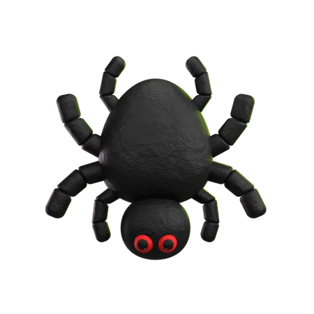 Araña  3D Icon