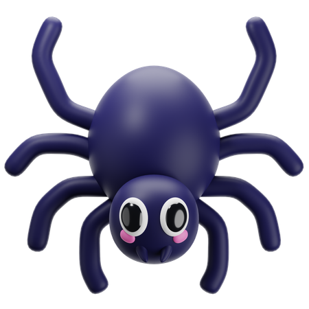 Araña  3D Icon