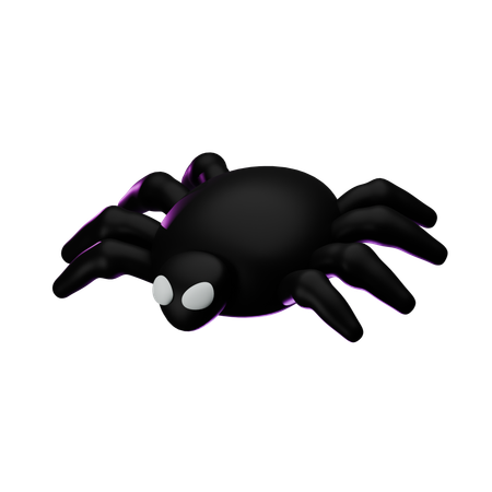 Araña  3D Icon