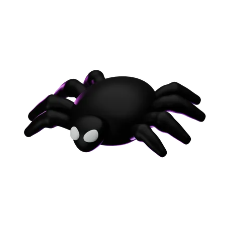 Araña  3D Icon