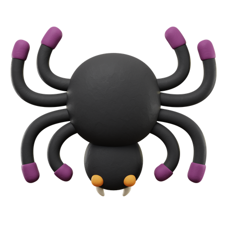 Araña  3D Icon