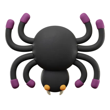 Araña  3D Icon