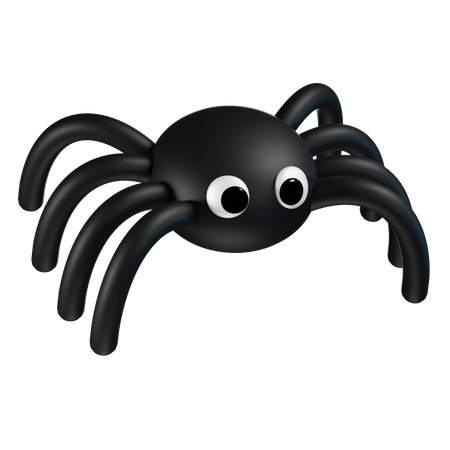 Araña  3D Icon