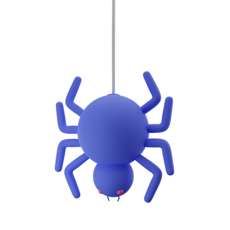 Araña  3D Icon