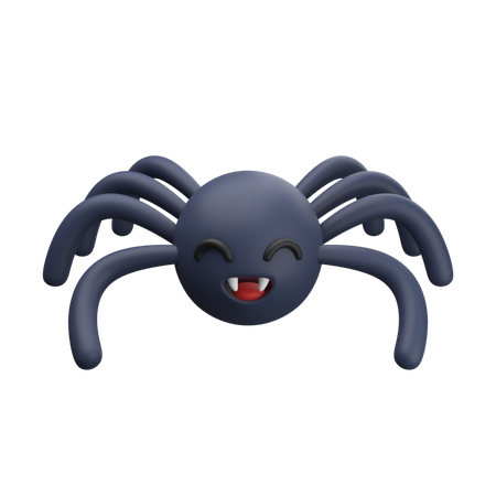 Araña  3D Icon