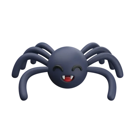 Araña  3D Icon