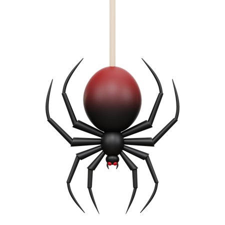 Araña  3D Icon