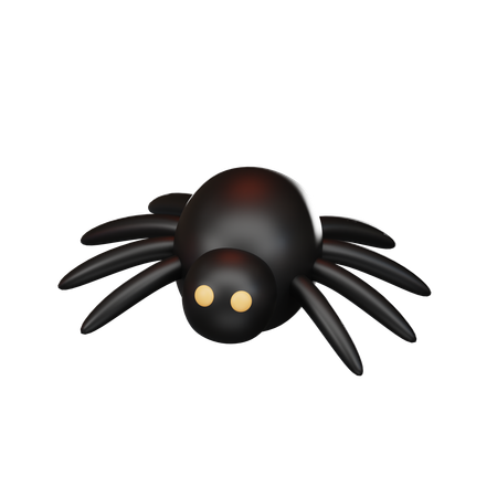 Araña  3D Icon