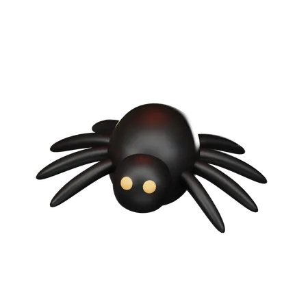 Araña  3D Icon