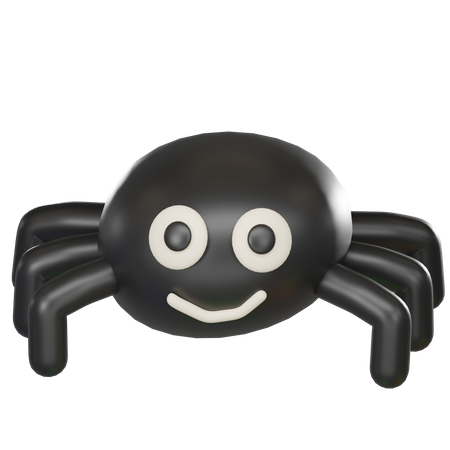 Araña  3D Icon