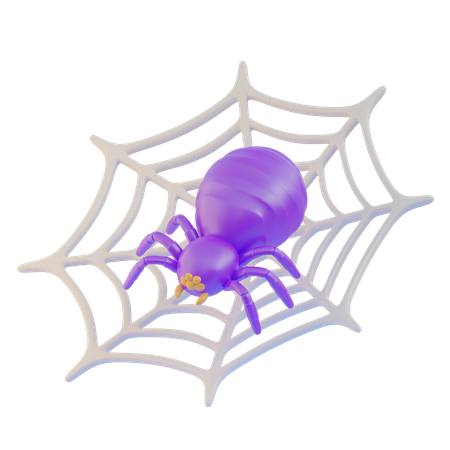 Araña aterradora  3D Icon