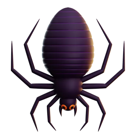 Araña de halloween  3D Icon