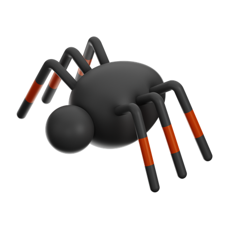 Araña de halloween  3D Icon