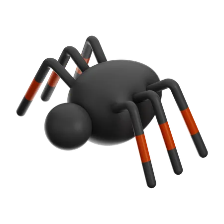 Araña de halloween  3D Icon