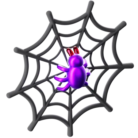 Araña de halloween  3D Icon