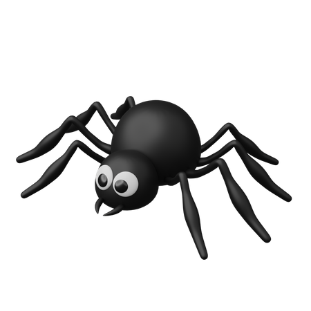 Araña de halloween  3D Icon