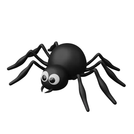 Araña de halloween  3D Icon