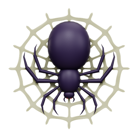 Araña malvada  3D Icon