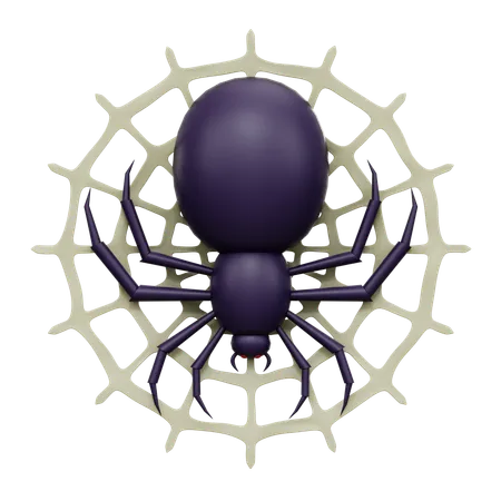 Araña malvada  3D Icon