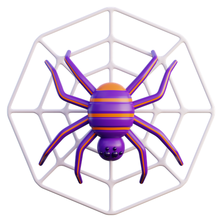 Araña malvada  3D Icon