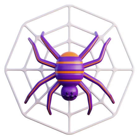 Araña malvada  3D Icon