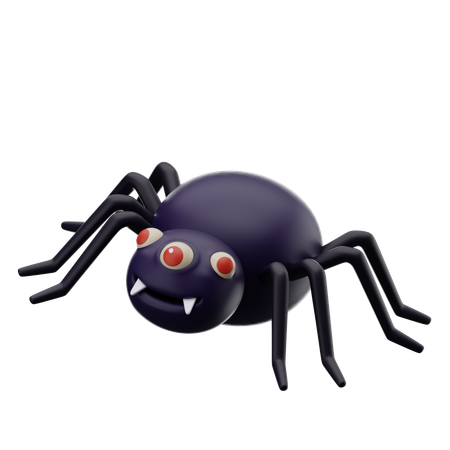 Araña malvada  3D Icon