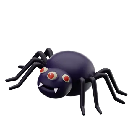 Araña malvada  3D Icon