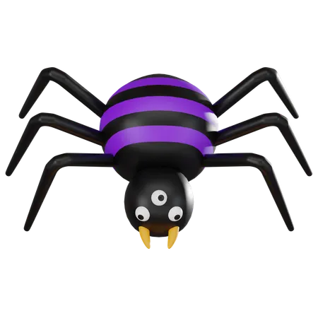 Araña malvada  3D Icon