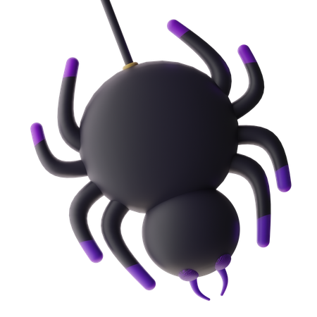 Araña malvada  3D Icon